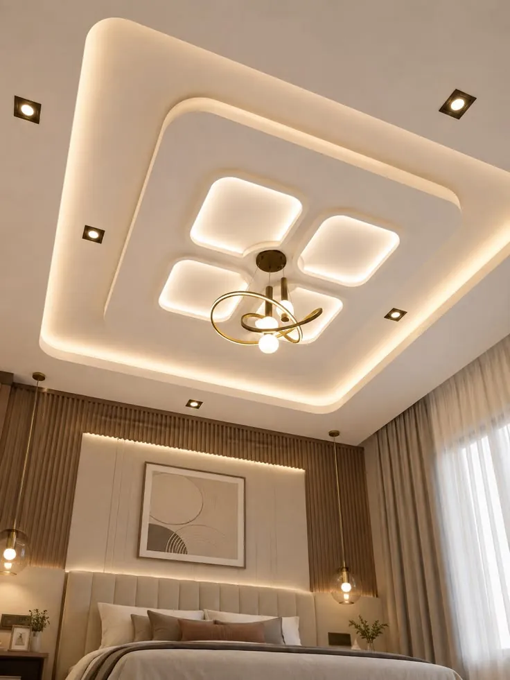 Gypsum false ceiling design